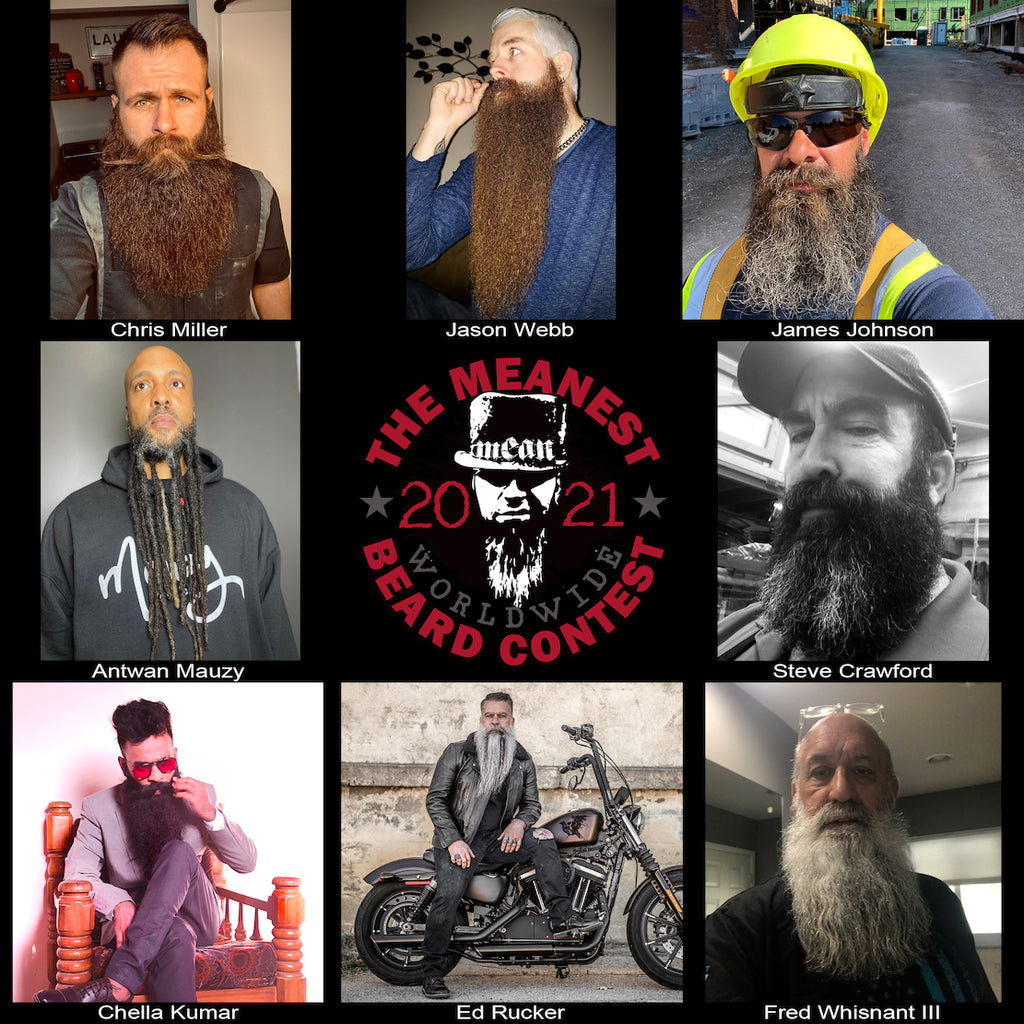 Contestants 49 to 56 - The 2021 MEANest BEARD Worldwide Contest