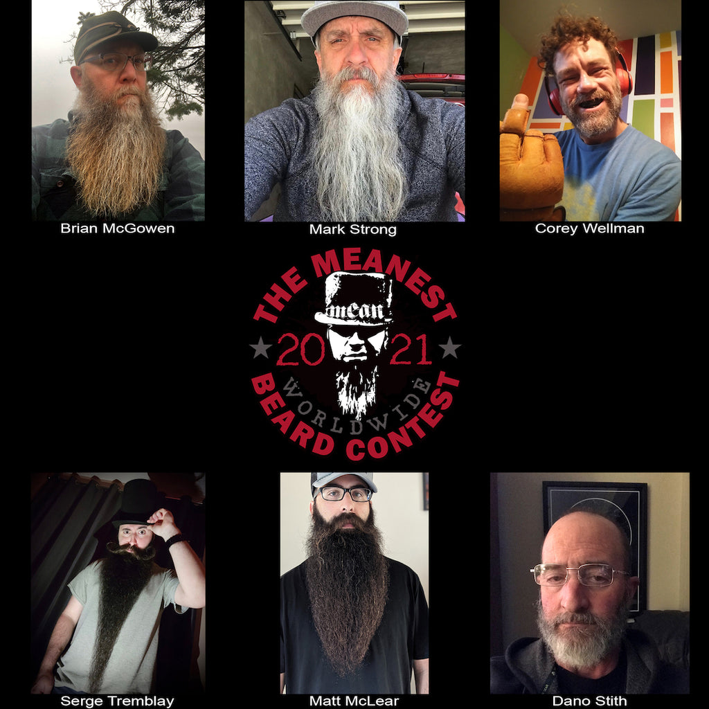 Contestants 73 to 78 - The 2021 MEANest BEARD Worldwide Contest