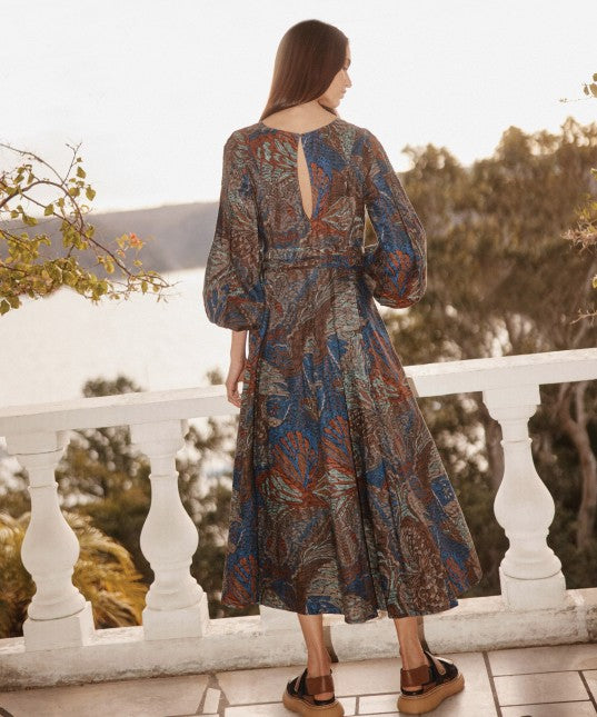 Morrison Madeline Linen Midi Dress – Prato Echuca
