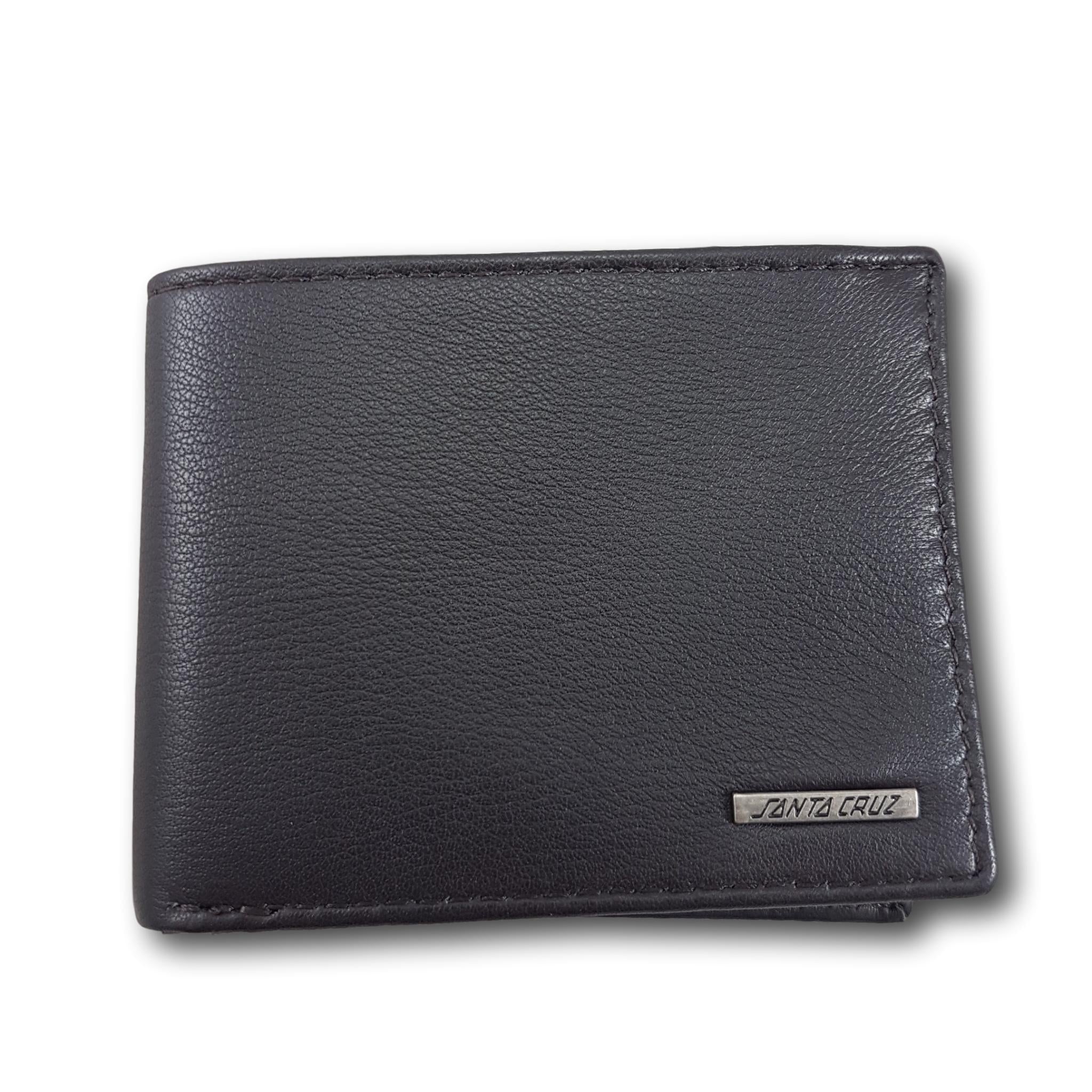 Santa Cruz Strip Premium Leather RFID Protect Wallet Chocolate – Da ...
