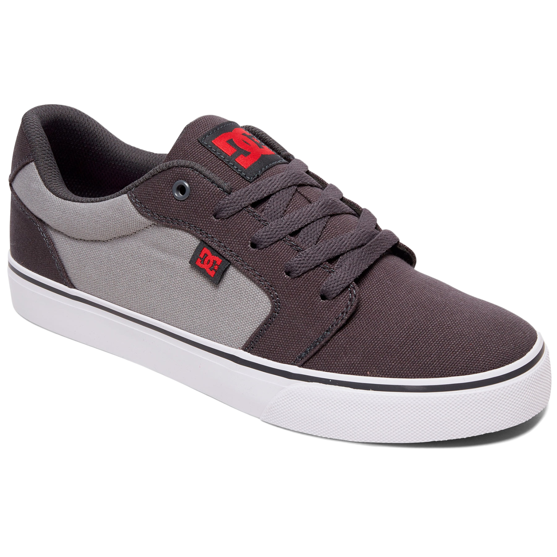 DC Anvil TX Youth Shoe Grey/Grey/Red