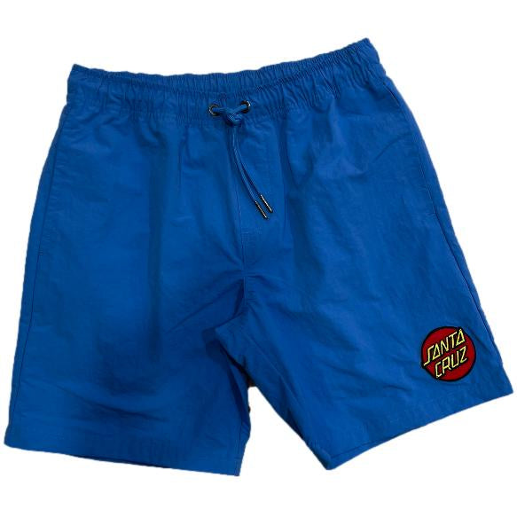 Santa Cruz Classic Dot Cruzier Beach Shorts Blue Da Klinic Online