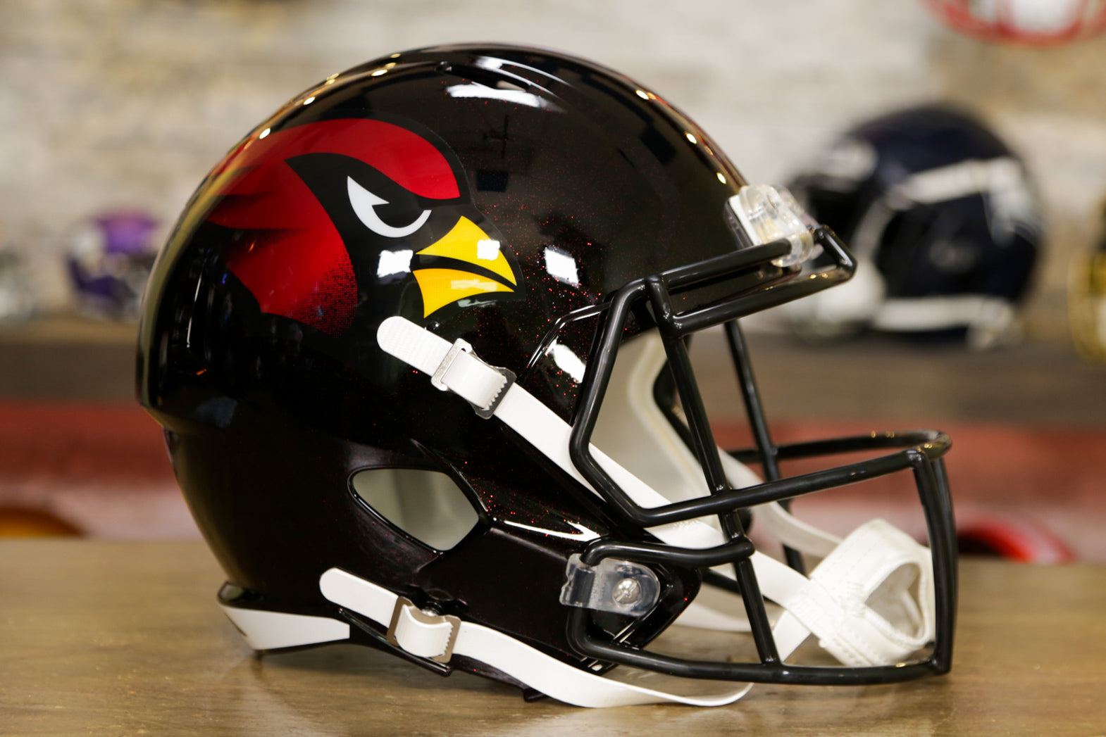 Back in black: Cardinals get glimpse of 4-receiver arsenal, new helmet
