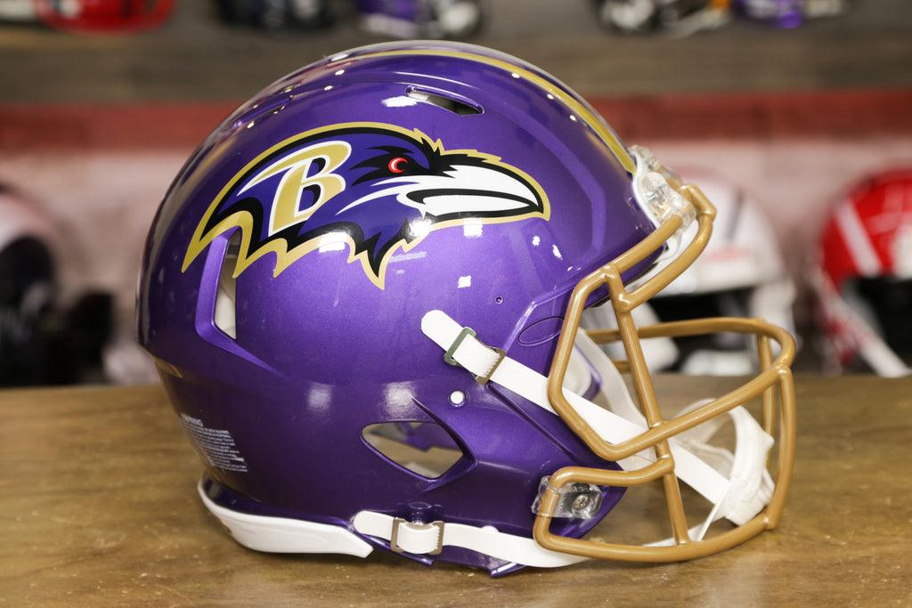 replica ravens helmet