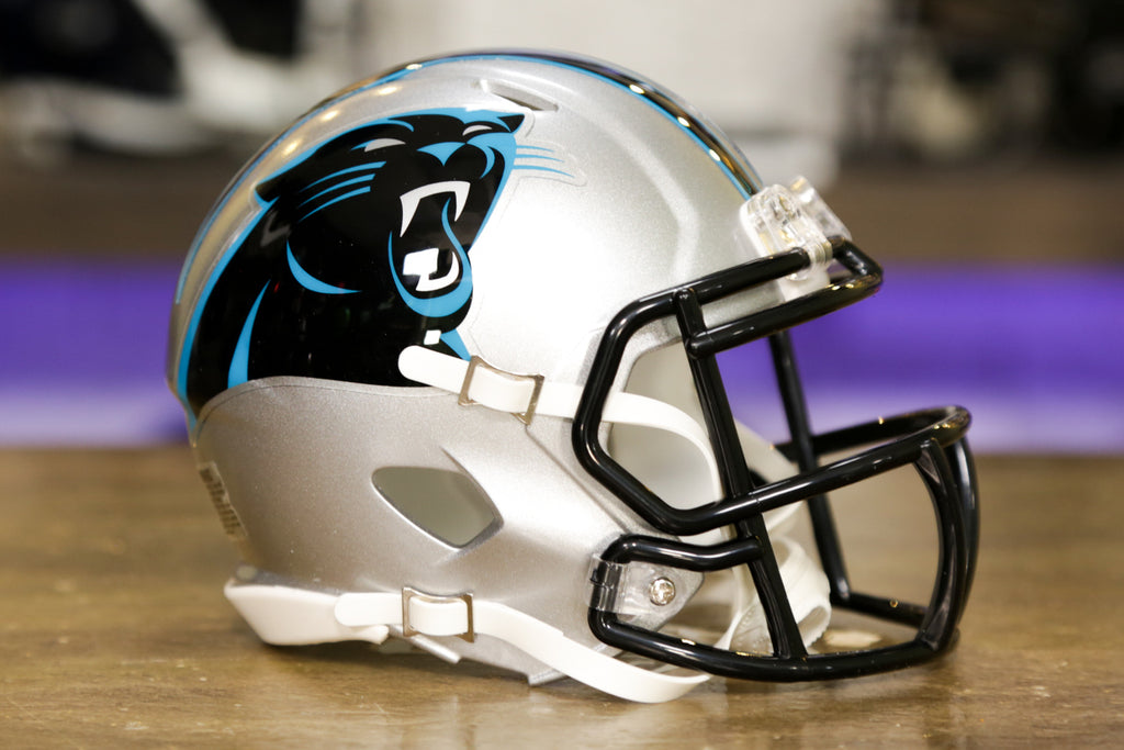 carolina panthers mini helmet