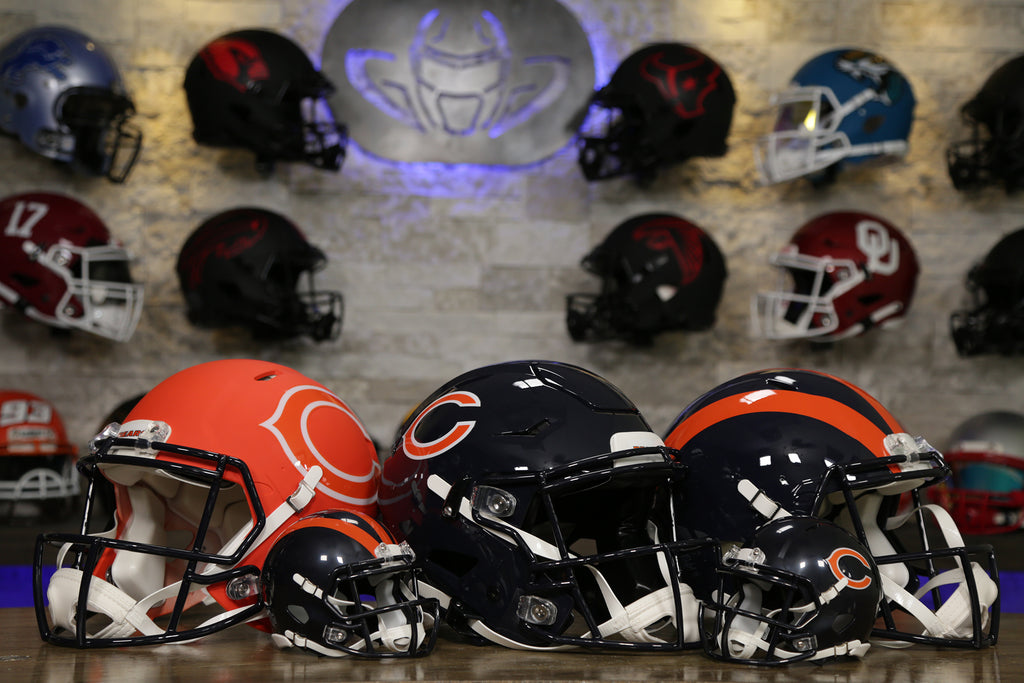 chicago bears amp helmet