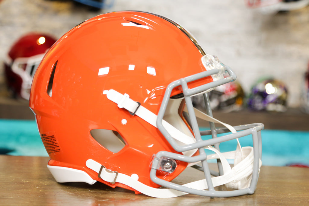 riddell browns helmet