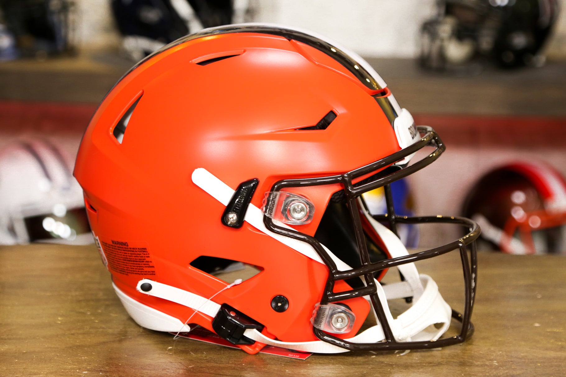 Cleveland Browns Authentic Full Size SpeedFlex Helmet — Game Day Treasures