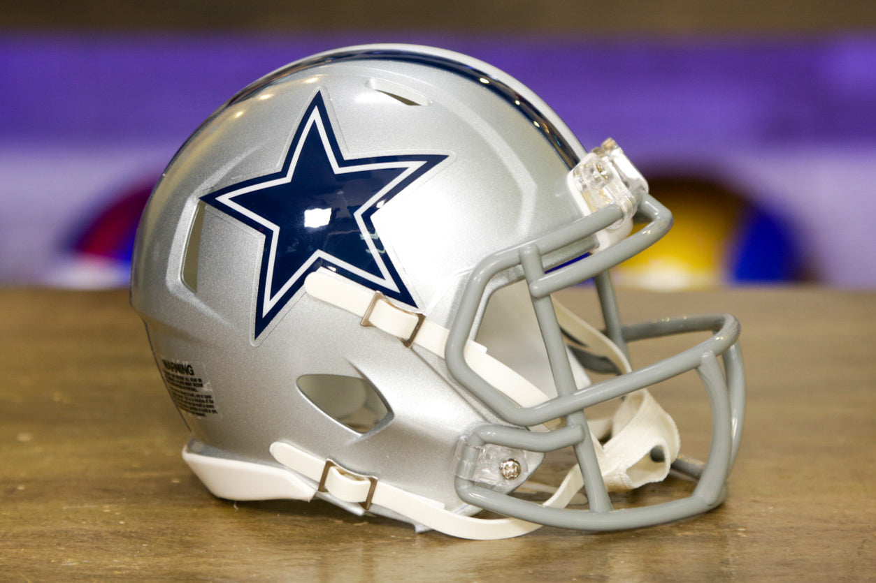 Riddell Dallas Cowboys Revolution Speed Mini Replica Helmet, OS