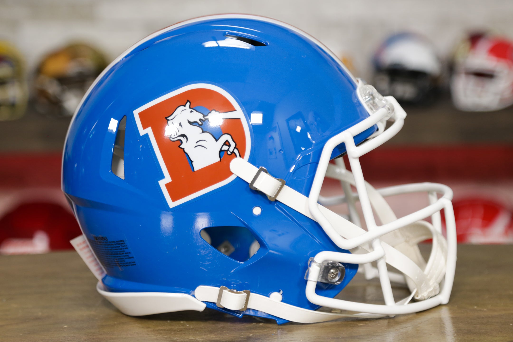 Denver Broncos Helmet Retro