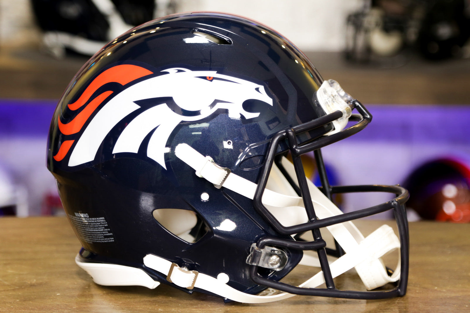 Denver Broncos Riddell Speed Authentic Helmet - GG Edition