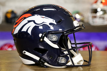 Denver Broncos Riddell Speed Authentic Helmet – Green Gridiron, Inc.