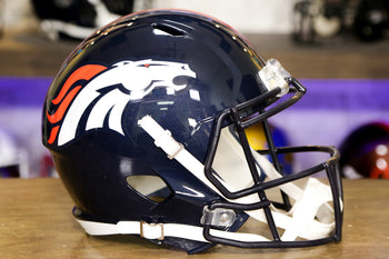 Denver Broncos Riddell SpeedFlex Helmet - Color Rush – Green Gridiron, Inc.