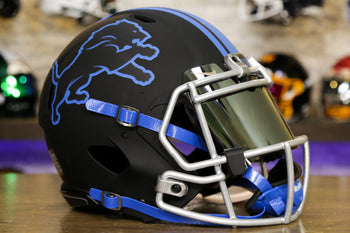 Detroit Lions Riddell Speed Replica Helmet - 1983-2002 Throwback – Green  Gridiron, Inc.