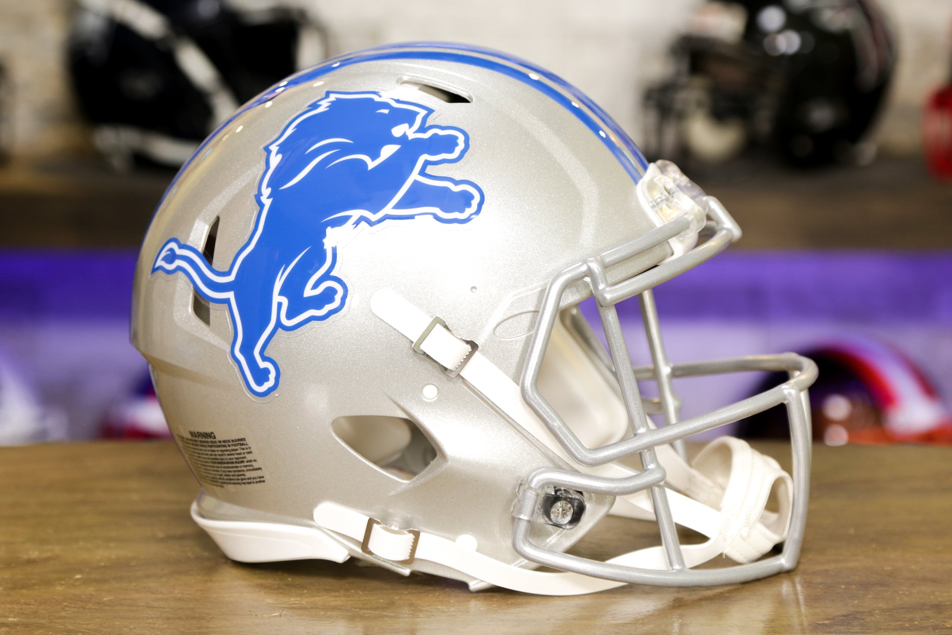 Rico Industries Detroit Lions Helmet Keychain