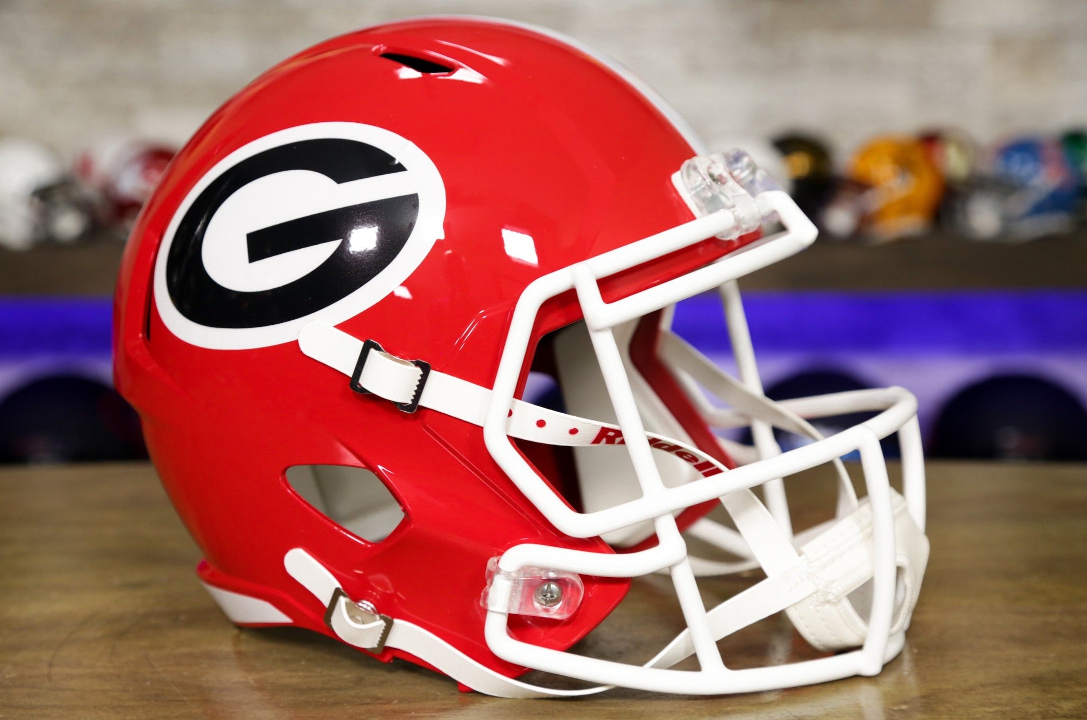 bulldog football helmet