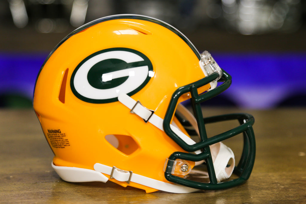 packer mini helmets