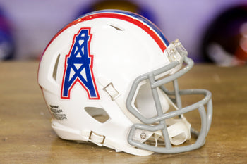 Houston Oilers Riddell 1960-1962 Throwback Speed Mini Helmet