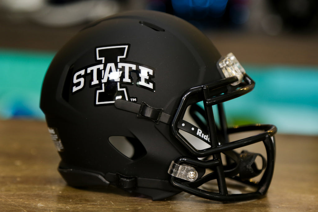 matte black mini helmet