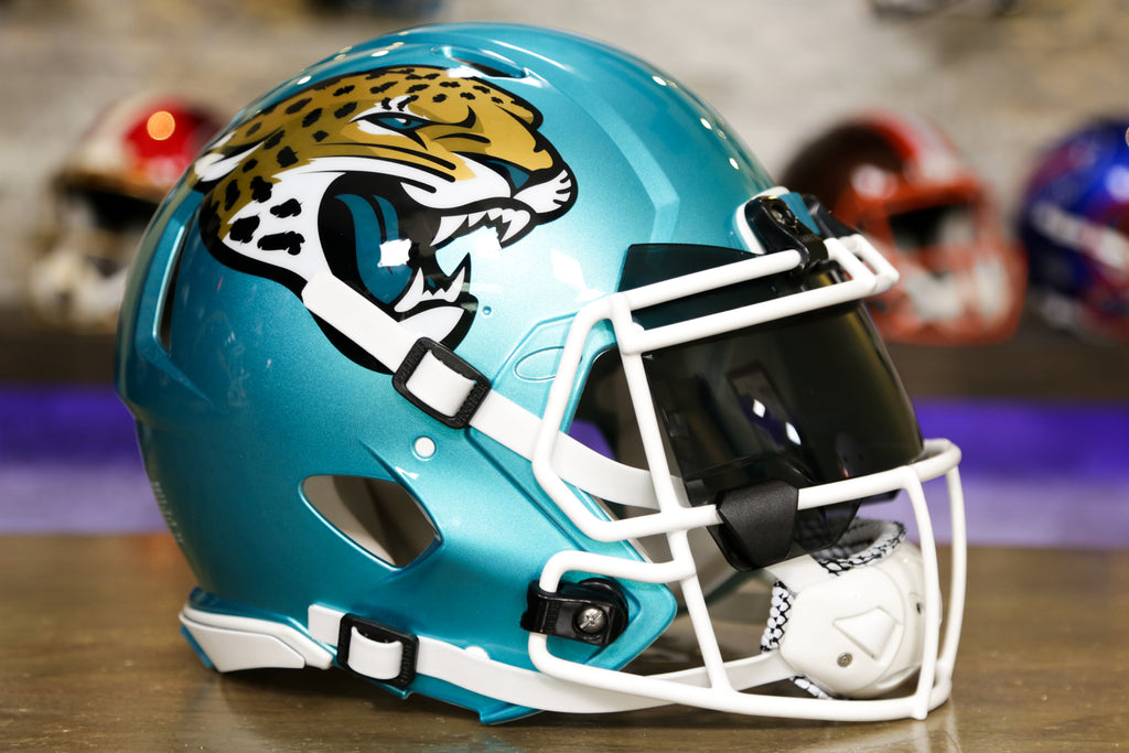 green gridiron helmets