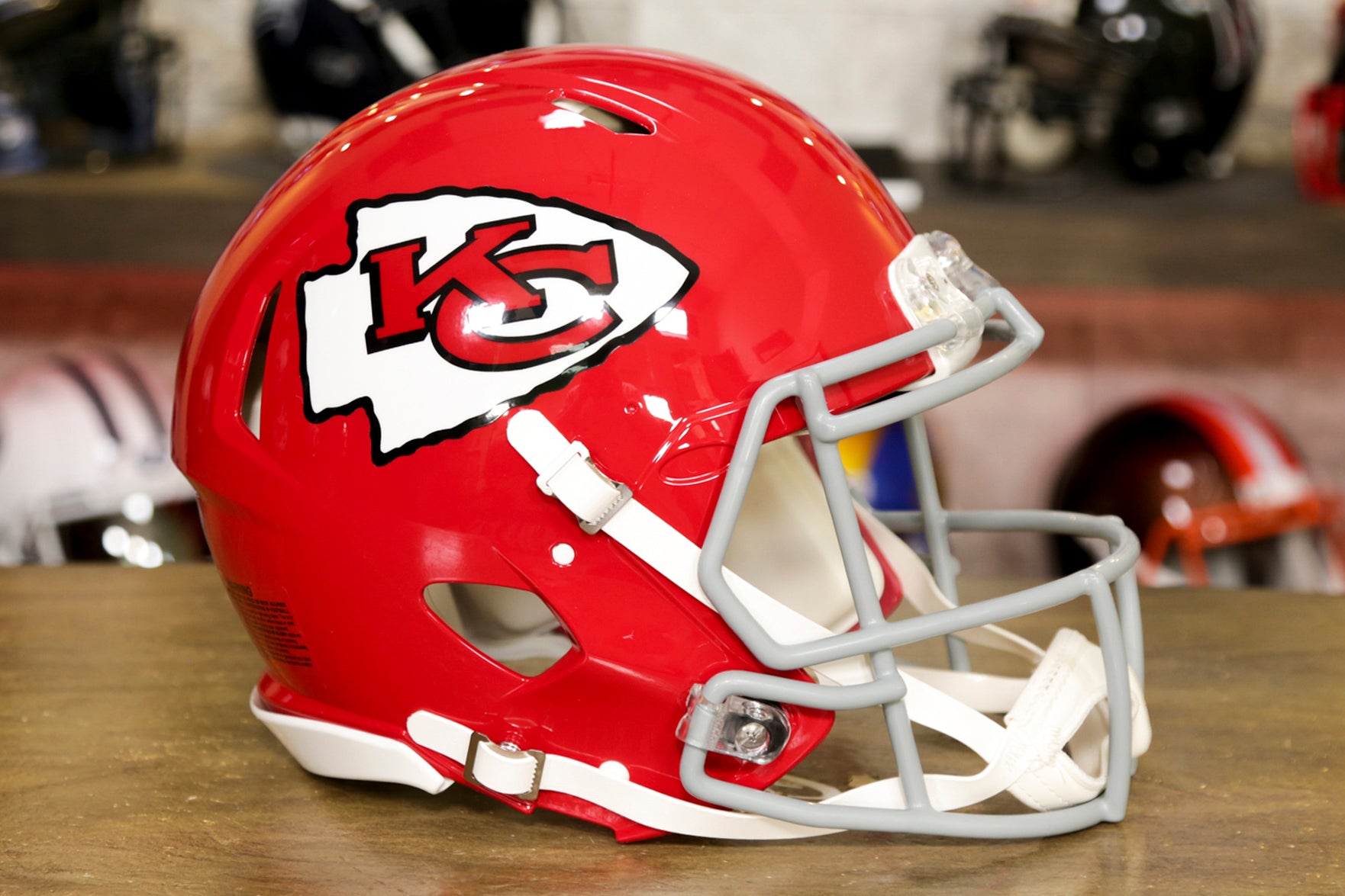 Riddell Kansas City Chiefs Speed Authentic Helmet