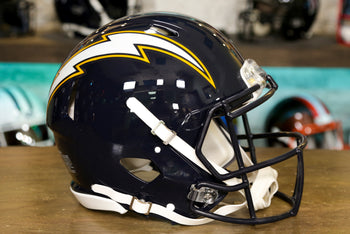 Los Angeles Chargers Riddell SpeedFlex Helmet - Color Rush Navy – Green  Gridiron, Inc.