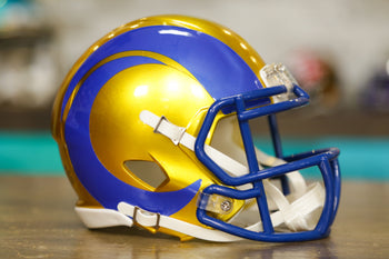 Los Angeles Rams Riddell Speed Replica Helmet – Green Gridiron, Inc.