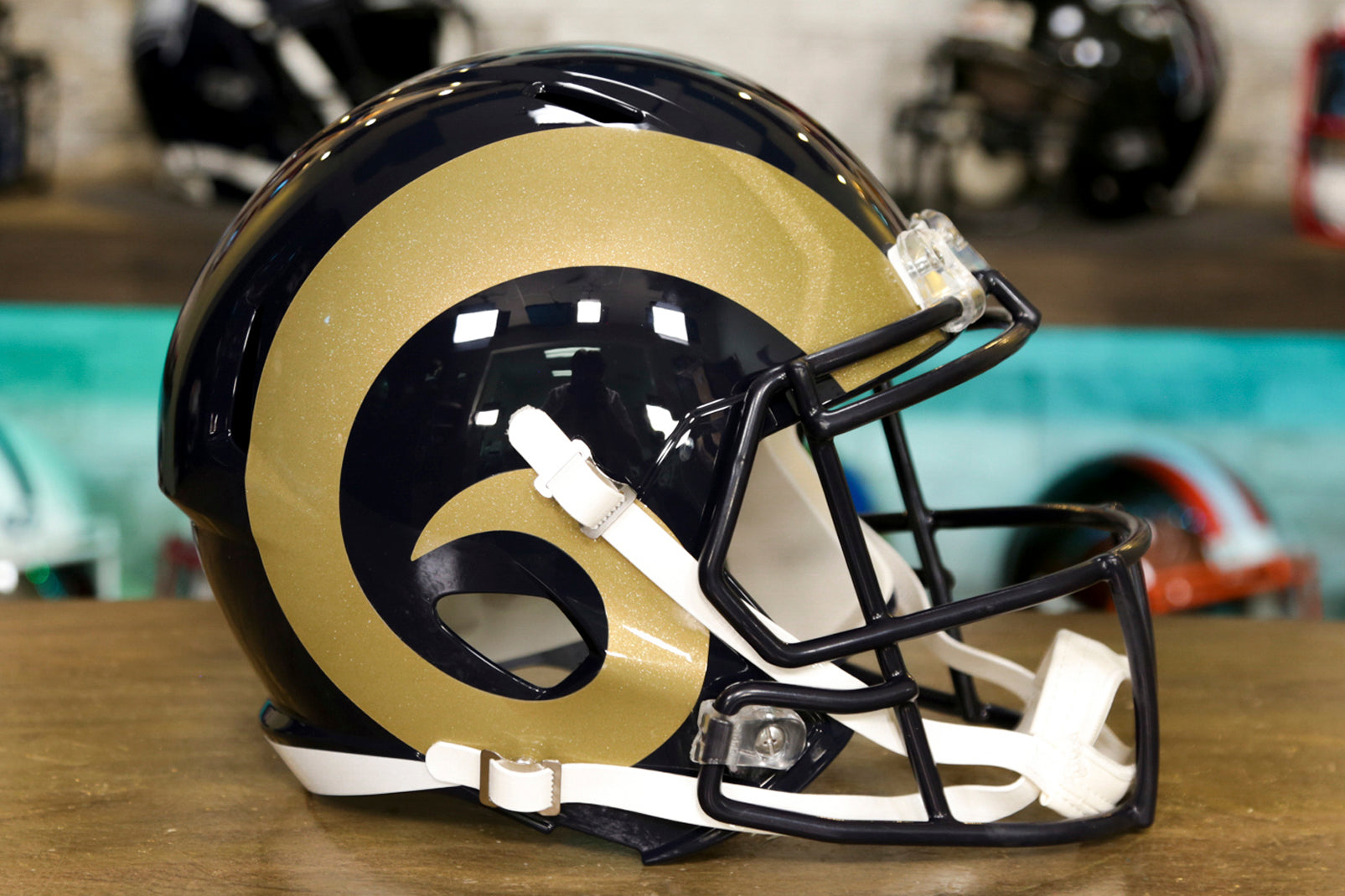 Los Angeles Rams Riddell Full Size Speed Replica Helmet