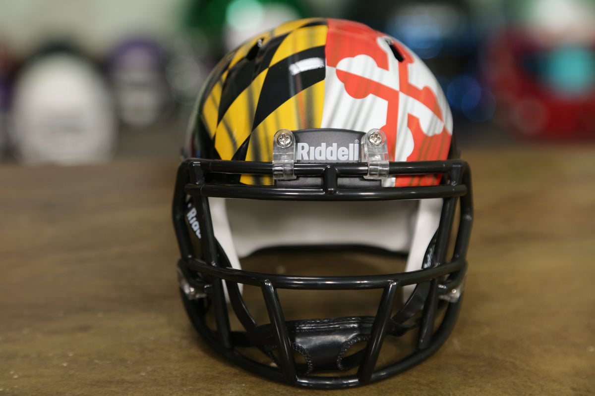 Maryland Terrapins Riddell Speed Mini Helmet Green Gridiron Inc