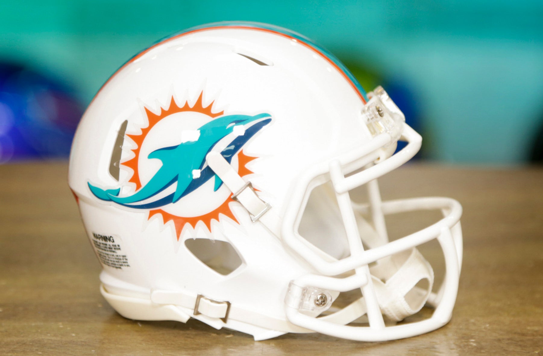 Riddell Miami Dolphins Speed Mini Football Helmet