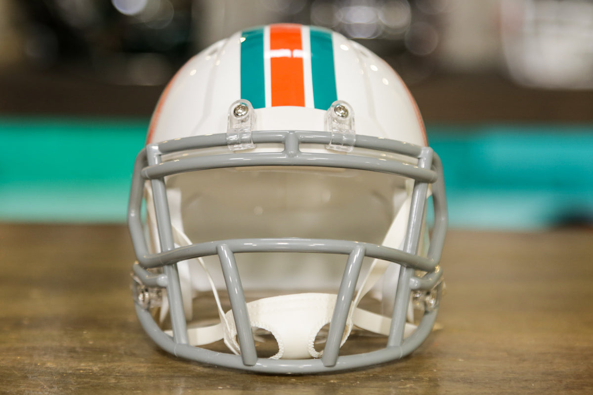 Miami Dolphins Riddell Speed Mini Helmet 1972 Throwback Green