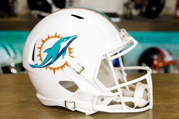 Miami Dolphins Riddell Speed Authentic Helmet - 1980-1996 Throwback – Green  Gridiron, Inc.