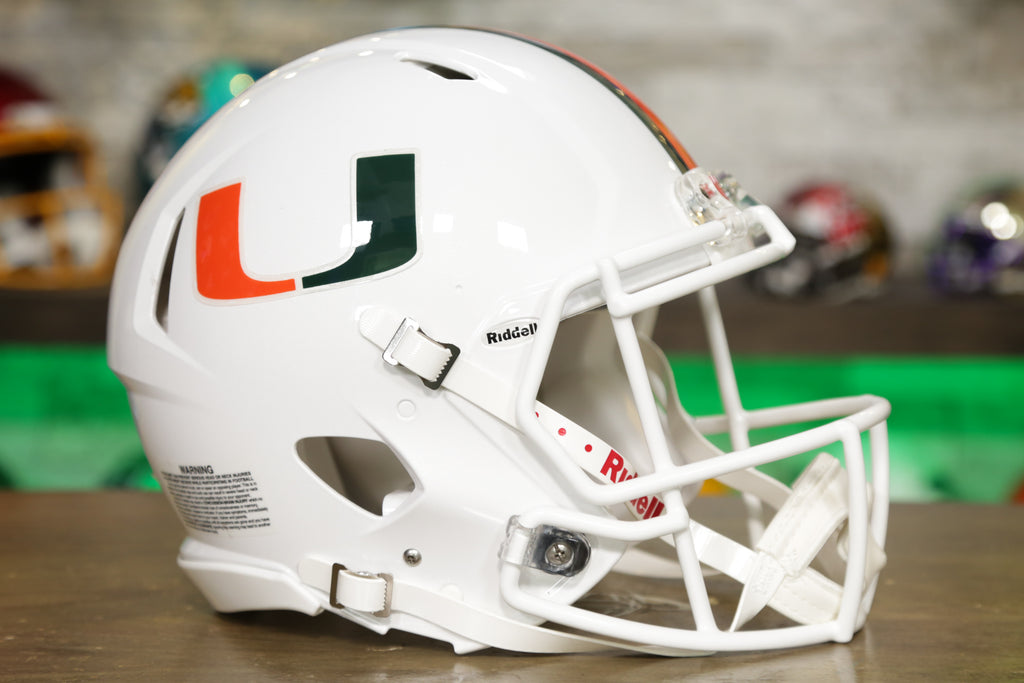 miami hurricanes authentic helmet