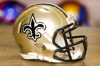 New Orleans Saints Riddell Speed Replica Helmet - Flash GG Edition – Green  Gridiron, Inc.