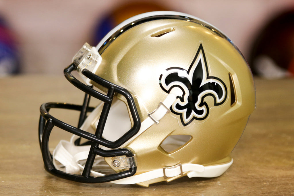 new orleans saints helmet