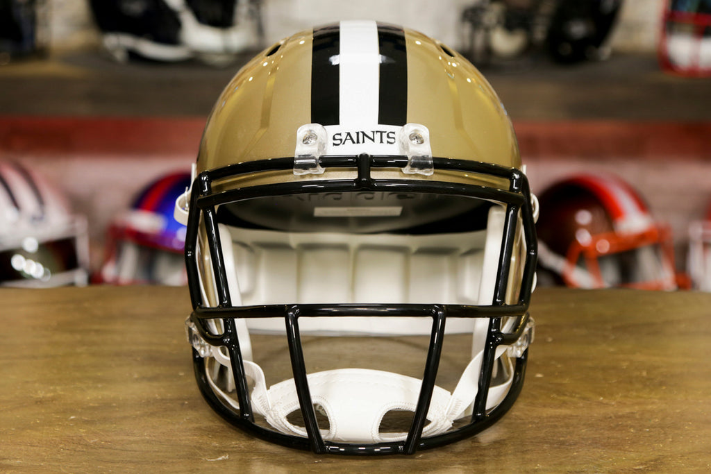 New Orleans Saints Riddell Speed Replica Helmet Green Gridiron Inc 1502
