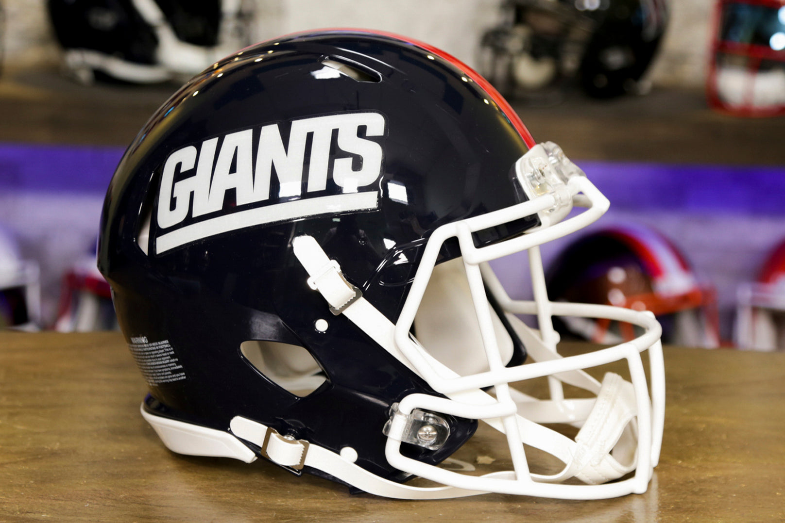 New York Giants Riddell Throwback 1980-1999 Speed Flex Authentic Helmet