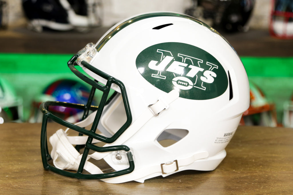 cliente asesino una vez Réplica de casco New York Jets Riddell Speed ​​- Retroceso 1998-2018 –  Green Gridiron, Inc.