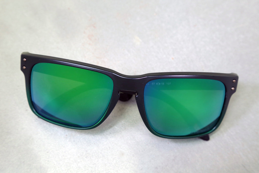 Oakley Holbrook PRIZM Jade Sunglasses + Cyber Case – Green Gridiron, Inc.