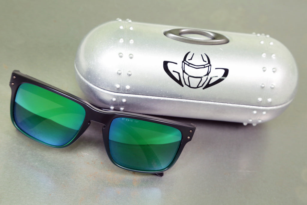 Oakley Holbrook PRIZM Jade Sunglasses + Cyber Case – Green Gridiron, Inc.