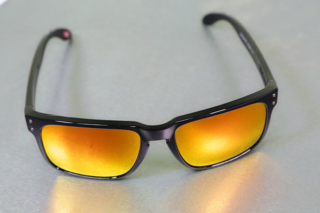 Oakley Holbrook PRIZM Torch Sunglasses + Cyber Case – Green Gridiron, Inc.