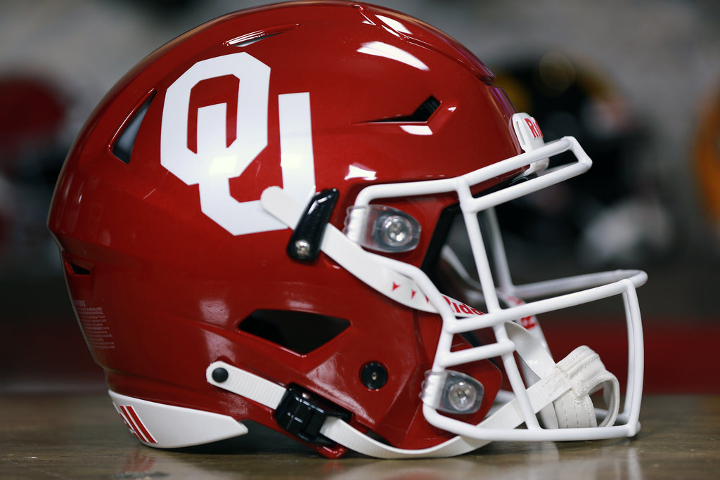Oklahoma Sooners Riddell SpeedFlex Authentic Helmet – Green Gridiron, Inc.