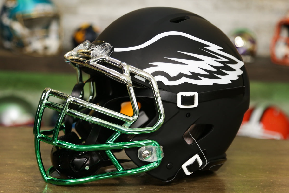 Philadelphia Eagles Riddell Speed Eclipse Helmet Green Gridiron Edit