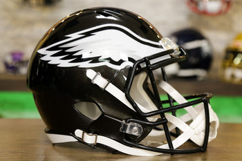 Philadelphia Eagles Riddell Speed Replica Helmet - 1969-1973 Throwback –  Green Gridiron, Inc.