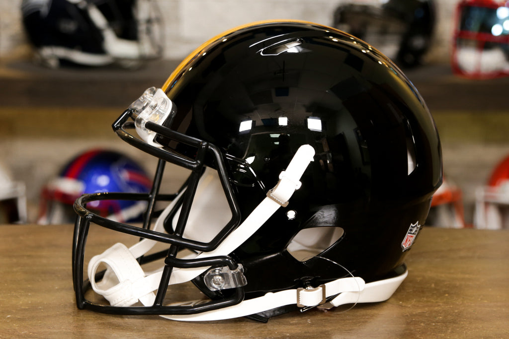 black steelers helmet