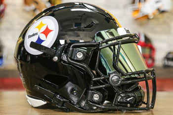 Pittsburgh Steelers Riddell Speed Authentic Helmet - Flash – Green  Gridiron, Inc.