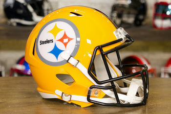 Pittsburgh Steelers Riddell Speed Authentic Helmet – Green Gridiron, Inc.