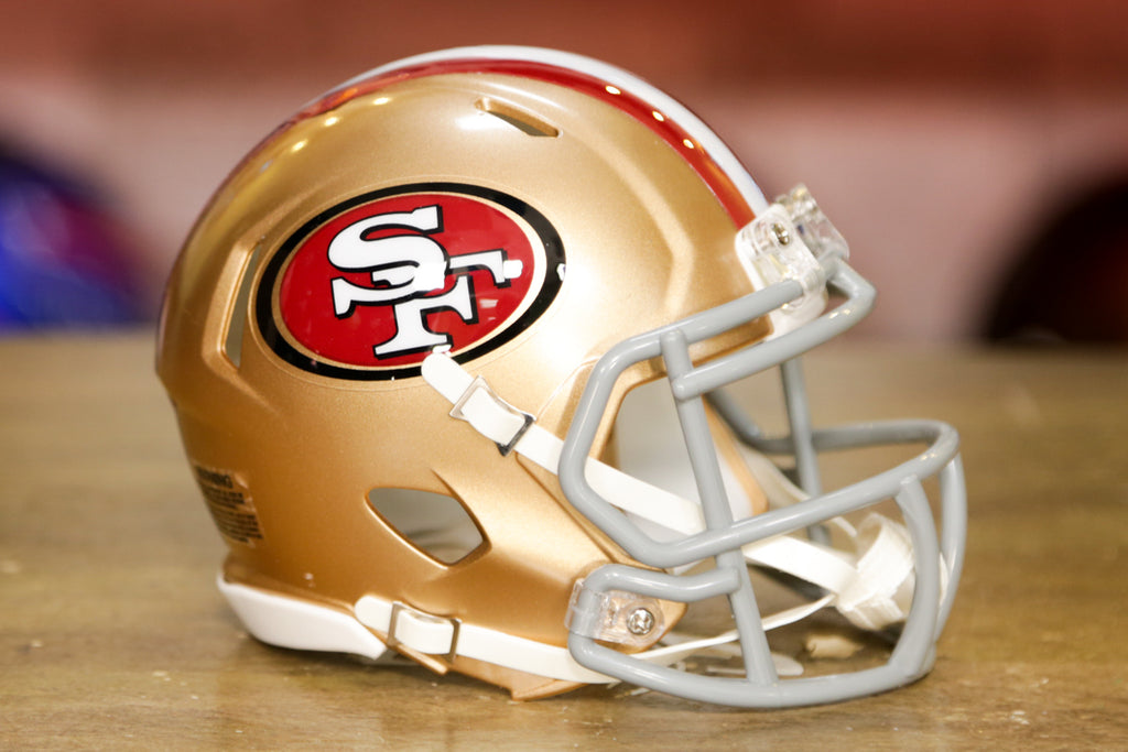 mini 49ers helmet