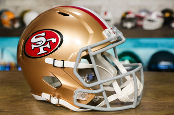 San Francisco 49ers Riddell Speed Mini Helmet - Flash – Green Gridiron, Inc.