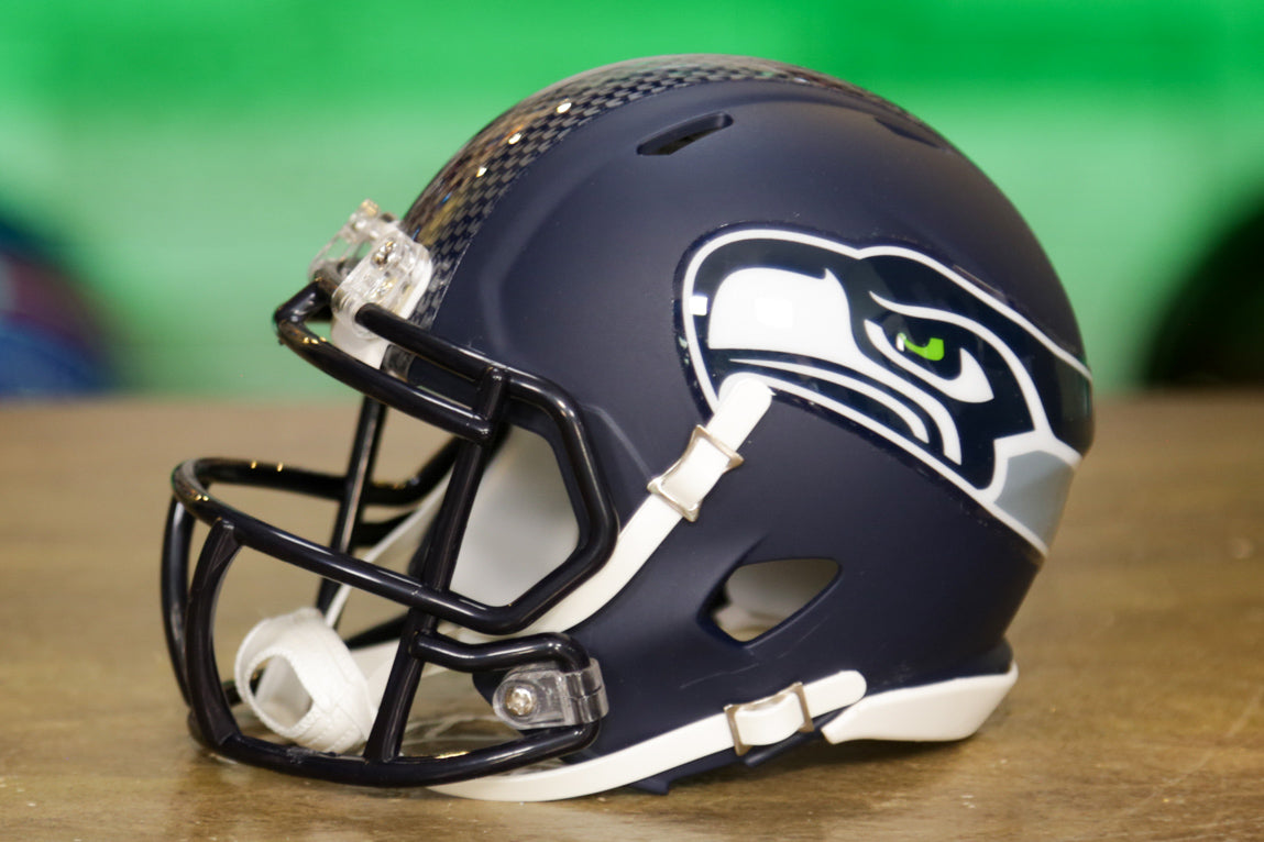 Seattle Seahawks Riddell Speed Mini Helmet – Green Gridiron, Inc.